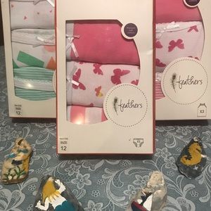 NIB size 12 Girls underwear & under shirts set